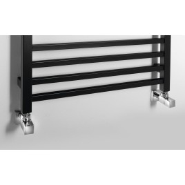 Radiateur de salle de bain METRO 600x1510 mm, mat noir