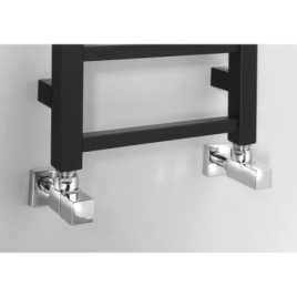 METRO LIGHT radiateur de salle de bain 300x1140 mm, noir mat