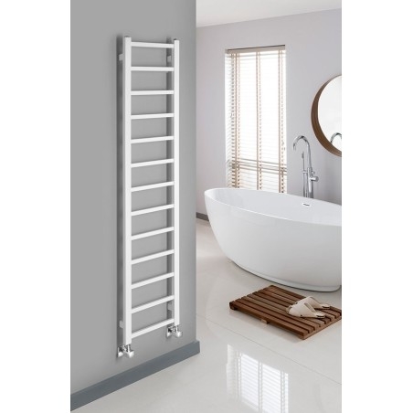 METRO LIGHT radiateur de salle de bain 300x1500 mm, blanc