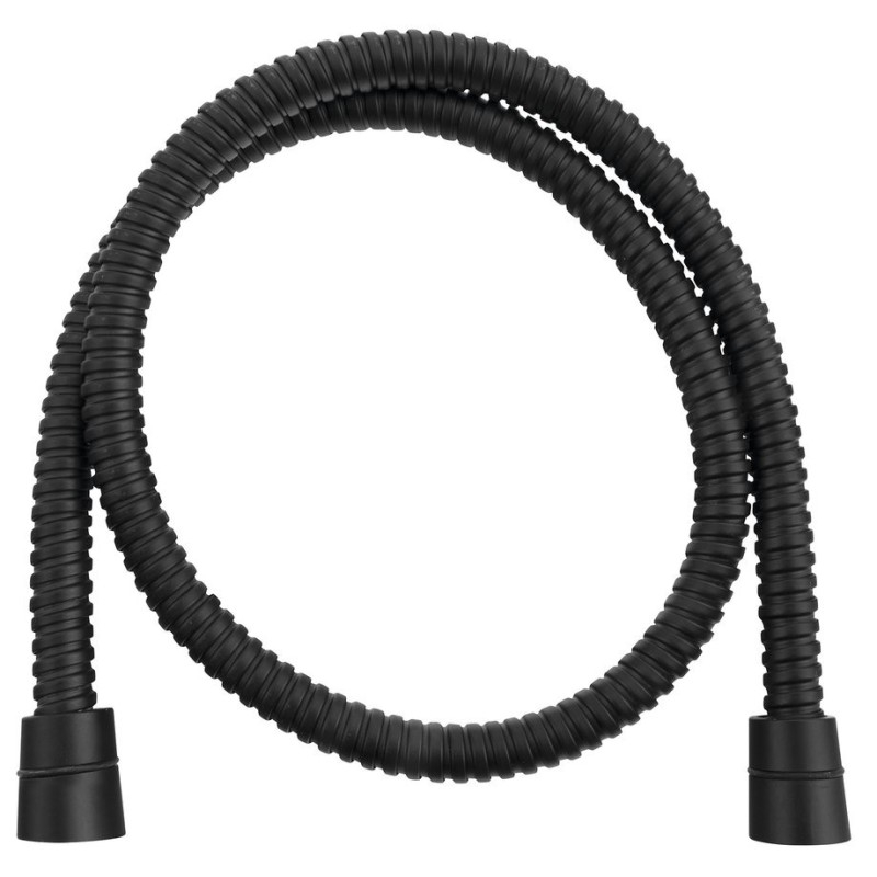 Tuyau de douche en métal POWERFLEX, 100cm, noir mat Tuyau de douche en métal POWERFLEX, 100cm, noir mat