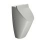 COMMUNITY retour inlet urinal avec des trous de couvercle 31x65cm, cenere mat