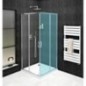 SIGMA SIMPLY Porte de douche coulissante pour entrée d'angle 1100 mm, verre clair SIGMA SIMPLY Porte de douche coulissante pour entrée d'angle 1100 mm, verre clair