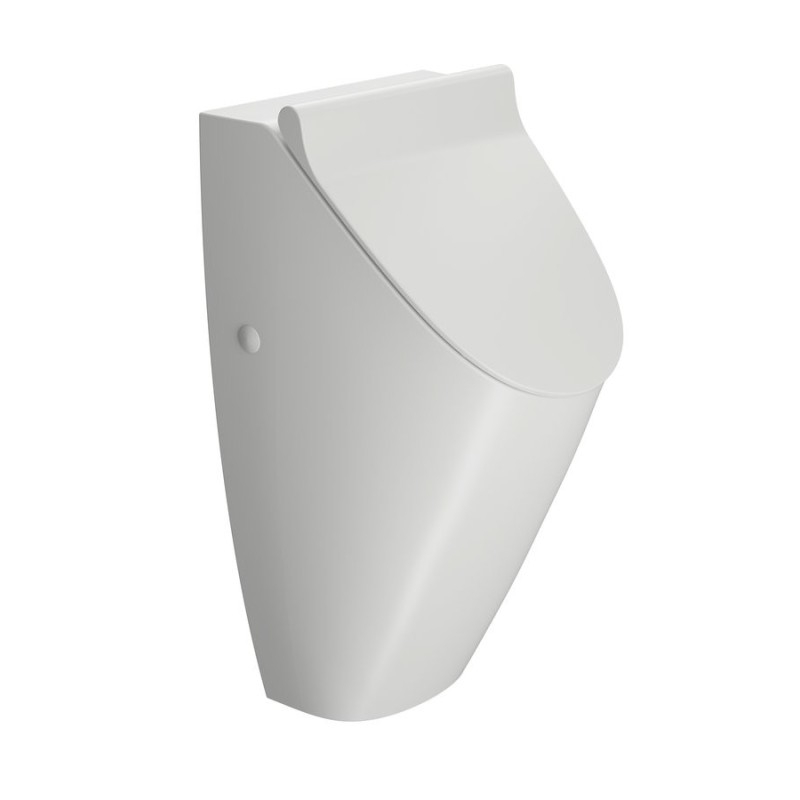 COMMUNITY retour inlet urinal avec des trous de couvercle 31x65cm, blanc mat
