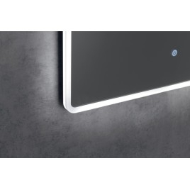 Miroir PIRI avec éclairage LED 60x80cm, capteur tactile, 2700-6500K