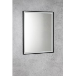 Miroir SORT avec éclairage LED 60x80cm, capteur IR sans toucher, 2700-6500K, tapis noir
