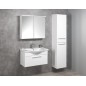 KAWA STRIP LED Armoire miroir 80x70x22cm, blanc