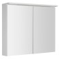 KAWA STRIP LED Armoire miroir 80x70x22cm, blanc