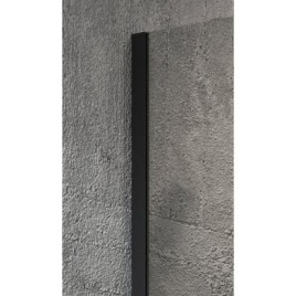 VARIO BLACK Shower Enclosure, verre nordique, 1000 mm