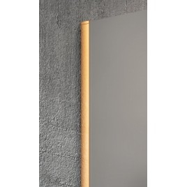 VARIO GOLD Walk-In Shower Enclosure, verre nordique, 700 mm