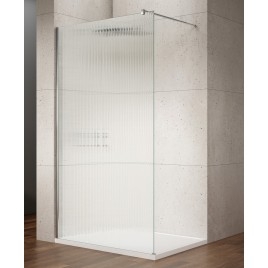 VARIO CHROME Fermeture de douche, verre nordique, 800 mm