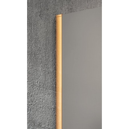 VARIO GOLD Walk-In Shower Enclosure, verre nordique, 800 mm