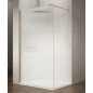 VARIO GOLD Walk-In Shower Enclosure, verre nordique, 800 mm