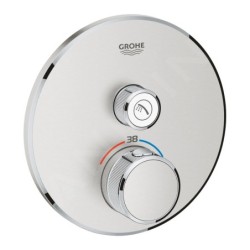 Grohe Grohtherm SmartControl - Mitigeur thermostatique encastré de douche avec 1 sortie, supersteel 29118DC0