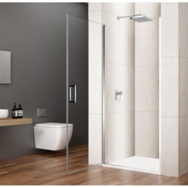 LORO Porte de douche 700 mm, verre clair