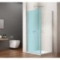 LORO Une pièce Shower Porte pour coin entrée 900 mm, verre clair LORO Une pièce Shower Porte pour coin entrée 900 mm, verre clair