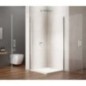 LORO Une pièce Shower Porte pour coin entrée 900 mm, verre clair LORO Une pièce Shower Porte pour coin entrée 900 mm, verre clair