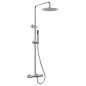 Shower Combi Set avec robinet de mélangeur thermostatique, chrome Shower Combi Set avec robinet de mélangeur thermostatique, chrome