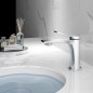 Mélangeur de lavabo BOLERO sans déchets, chrome