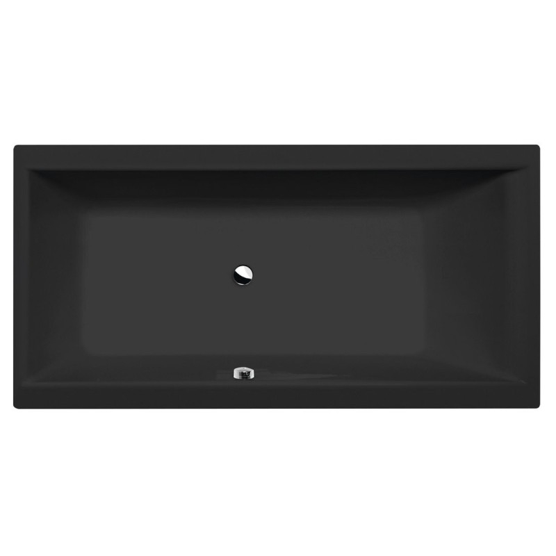 CLEO Bain rectangulaire 180x90x48cm, Noir Matt CLEO Bain rectangulaire 180x90x48cm, Noir Matt