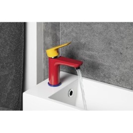 Mélangeur de lavabo KID sans déchets, couleurs/chrome