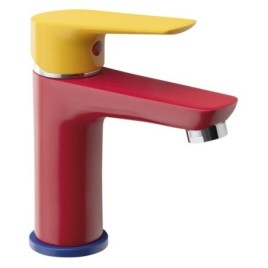 Mélangeur de lavabo KID sans déchets, couleurs/chrome