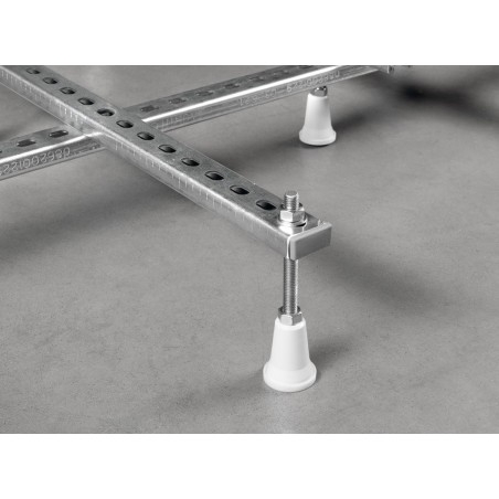 Construction de soutien pour baignoire d'angle 140x140cm