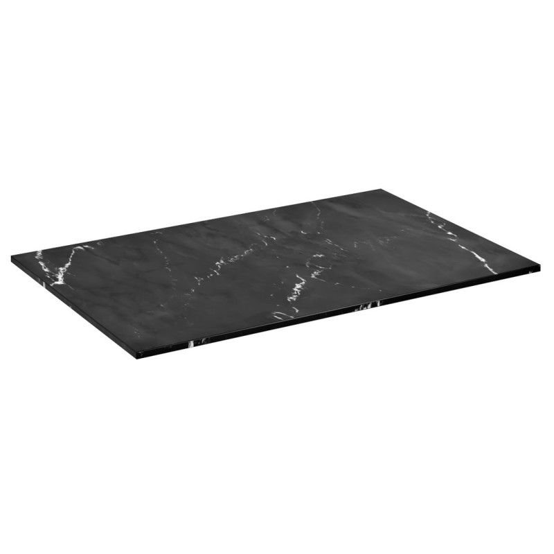 SKARA Rockstone Countertop 71,2x12x46cm, noir attica