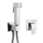 LATUS Spray Bidet en béton, chrome