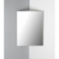 ZOJA/KERAMIA FRESH miroir de coin Unité 35x78x35cm, blanc