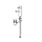 Hansa Designo - Mitigeur de lavabo avec vidage, chrome 51712283