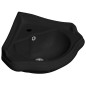 RETRO Corner Ceramic Washbasin 57,5x58cm, noir mat