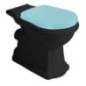 Salle de bains 38,5x72cm, P-trap, tapis noir
