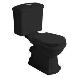 Salle de bains 38,5x72cm, P-trap, tapis noir