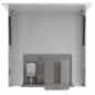 Armoire miroir ESSENTIA 1200 mm avec deux distributeurs automatiques de savon et deux distributeurs de serviettes en papier