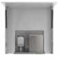 Armoire de toilette BASIC 700 mm avec distributeur de savon automatique et sèche-mains