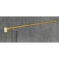VARIO GOLD MATT Walk-In Shower Enclosure, verre nordique, 1000 mm