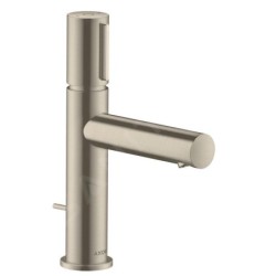 Axor Uno - Mitigeur de lavabo Select 110 avec vidage, nickel brossé 45010820