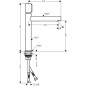 Axor Uno - Mitigeur de lavabo Select 200, chrome 45013000