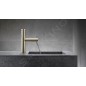 Axor Uno - Mitigeur de lavabo Select 110, nickel brossé 45012820