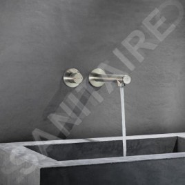 Axor Uno - Mitigeur de lavabo encastré Select 220, nickel brossé 45113820