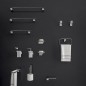 IL GIGLIO porte-savon, chrome