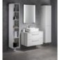 Set de salle de bain CIRASA 81, blanc brillant