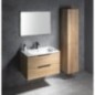 Ensemble de salle de bain CIRASA 81, chêne alabama