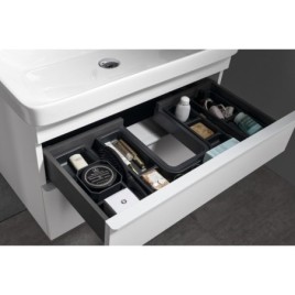 Salle de bain SITIA 80, blanc mat