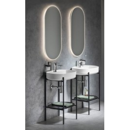 Salle de bain PUNO 60, noir mat
