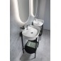 Salle de bain PUNO 60, noir mat