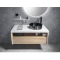 Salle de bain VIERA 100, alabama chêne / blanc mat Salle de bain VIERA 100, alabama chêne / blanc mat