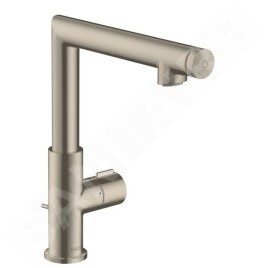 Axor Uno - Mitigeur de lavabo Select 220 avec vidage, nickel brossé 45016820