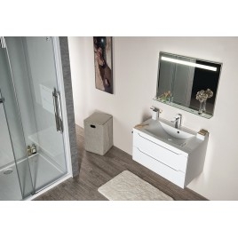 Salle de bain WAVE 80, blanc