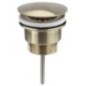Free flow Washbasin Waste 5/4", big plug, (H)10-55mm, gold mat Free flow Washbasin Waste 5/4", big plug, (H)10-55mm, gold mat